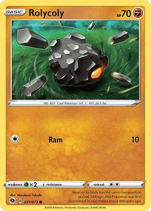 Rolycoly 031/73  Champions Path - Common