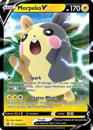 Morpeko V SWSH056/307  - Holofoil SWSH Sword & Shield Promo Cards - Promo