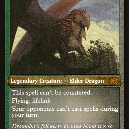 Dragonlord Dromoka (Foil Etched) (2X2-487) - Double Masters 2022 Foil