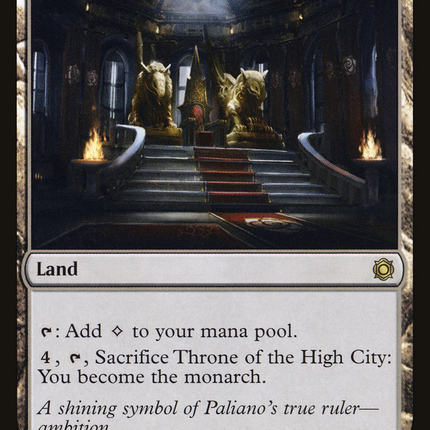 Throne of the High City (CN2-080) - Conspiracy: Take the Crown Foil