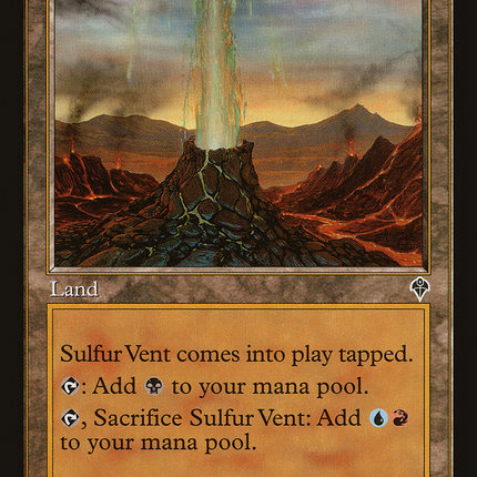 Sulfur Vent (INV-328) - Invasion Foil