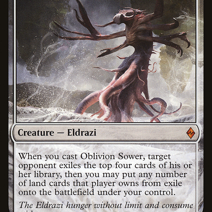 Oblivion Sower (BFZ-011) - Battle for Zendikar Foil