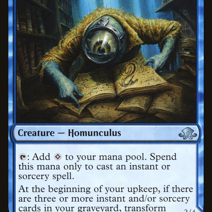 Curious Homunculus // Voracious Reader (EMN-054) - Eldritch Moon: (mooneldrazidfc) Foil