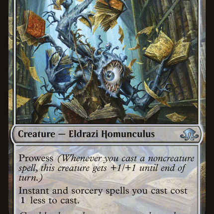 Curious Homunculus // Voracious Reader (EMN-054) - Eldritch Moon: (mooneldrazidfc) Foil