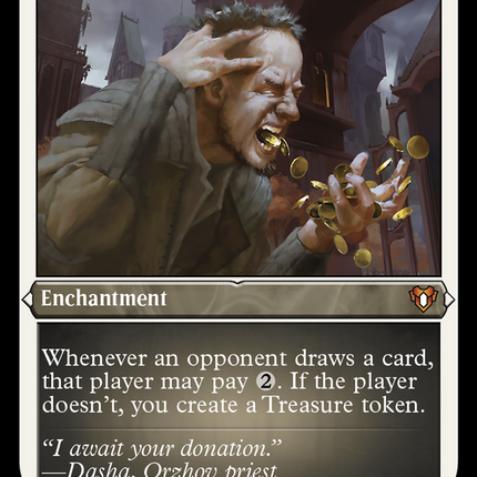 Smothering Tithe (Foil Etched) (CMM-473) - Commander Masters Foil