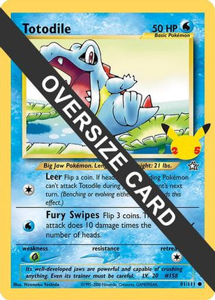 Totodile/111  First Partner Pack - Promo