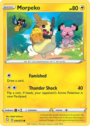 Morpeko (036) 036/072  Shining Fates - Common