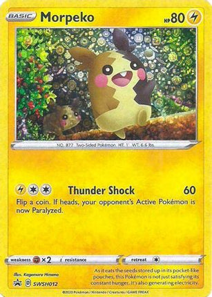 Morpeko SWSH012  - Holofoil Miscellaneous Cards & Products - Promo
