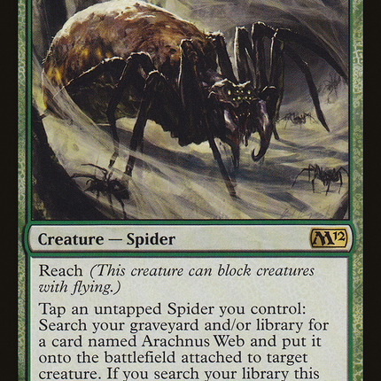 Arachnus Spinner (M12-162) - Magic 2012 Foil