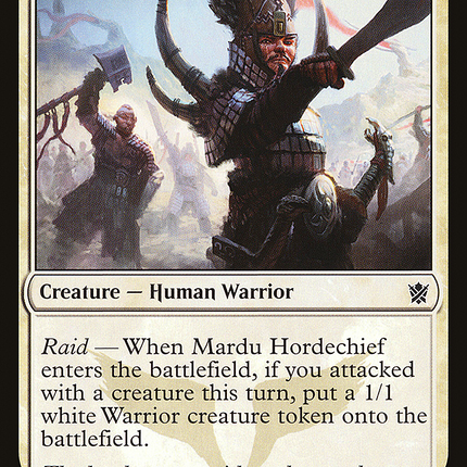 Mardu Hordechief (KTK-017) - Khans of Tarkir