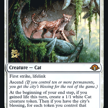 Ocelot Pride (PRE-038) - Modern Horizons 3 Promos Foil