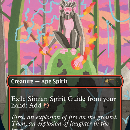 Simian Spirit Guide (SLD-1548) - Secret Lair Drop (Borderless)