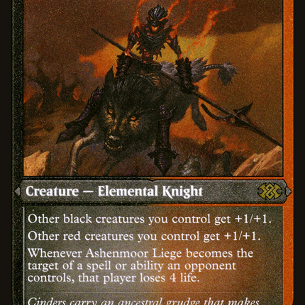 Ashenmoor Liege (Foil Etched) (2X2-473) - Double Masters 2022 Foil