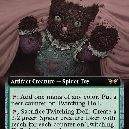 Twitching Doll (BABP-417) - Duskmourn: House of Horror: (Extended Art) Foil