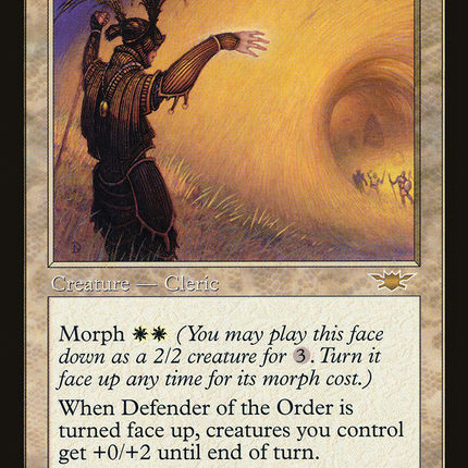 Defender of the Order (LGN-011) - Legions