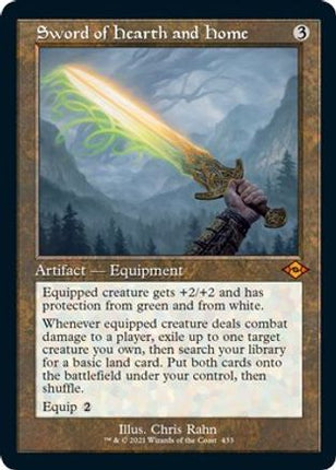 Sword of Hearth and Home (Retro Frame) (Foil Etched) (MH2-433) - Modern Horizons 2 Foil