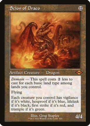 Scion of Draco (Retro Frame) (MH2-431) - Modern Horizons 2