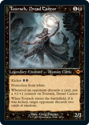 Tourach, Dread Cantor (Retro Frame) (Foil Etched) (MH2-402) - Modern Horizons 2 Foil
