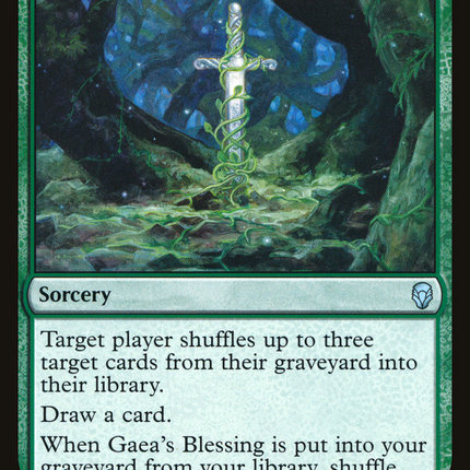Gaea's Blessing (DOM-161) - Dominaria Foil