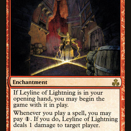 Leyline of Lightning (GPT-068) - Guildpact