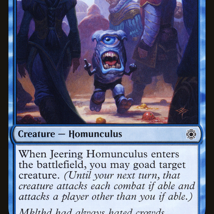 Jeering Homunculus (CN2-033) - Conspiracy: Take the Crown
