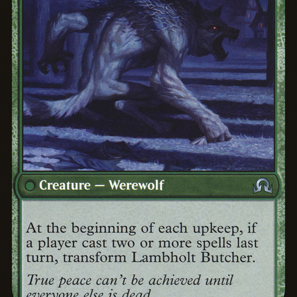 Lambholt Pacifist // Lambholt Butcher (SOI-215) - Shadows over Innistrad: (Double Faced Transform)