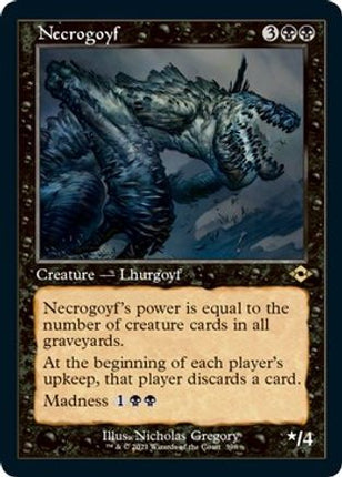Necrogoyf (Retro Frame) (Foil Etched) (MH2-398) - Modern Horizons 2 Foil