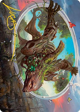 Gaea's Will Art Card (Gold-Stamped Signature) (ASMH2-038) - Art Series: Modern Horizons 2