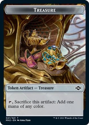 Treasure (021) Token (MH2-021) - Modern Horizons 2