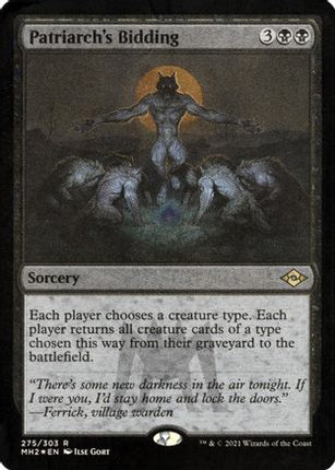 Patriarch's Bidding (Foil Etched) (MH2-275) - Modern Horizons 2 Foil
