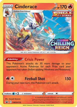 Cinderace SWSH112/307  - Holofoil SWSH Sword & Shield Promo Cards - Promo