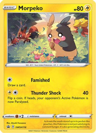 Morpeko SWSH116/307  - Holofoil SWSH Sword & Shield Promo Cards - Promo