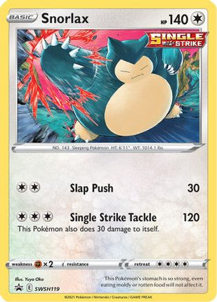 Snorlax SWSH119/307  - Holofoil SWSH Sword & Shield Promo Cards - Promo