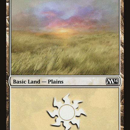 Plains (M14-232) - Magic 2014 Foil