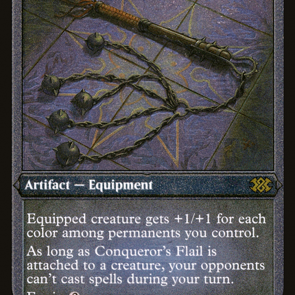 Conqueror's Flail (Foil Etched) (2X2-557) - Double Masters 2022 Foil