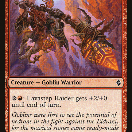 Lavastep Raider (BFZ-147) - Battle for Zendikar Foil