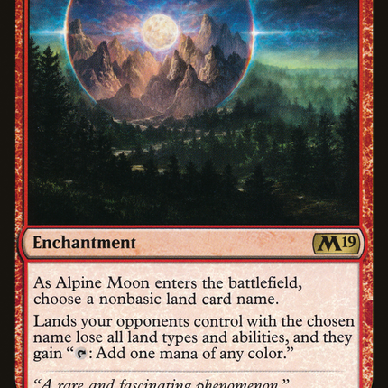 Alpine Moon (M19-128) - Core Set 2019