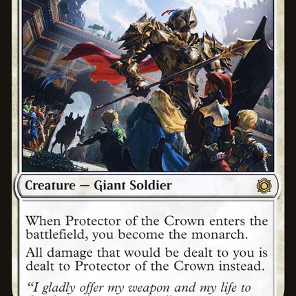 Protector of the Crown (CN2-021) - Conspiracy: Take the Crown Foil