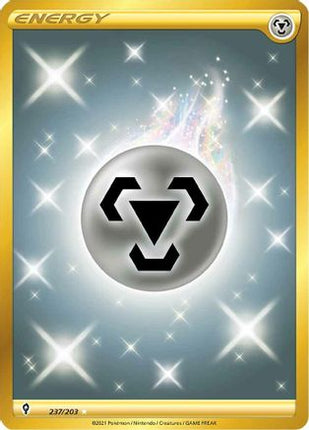 Metal Energy (Secret) 237/203  - Holofoil SWSH07 Evolving Skies - Secret Rare