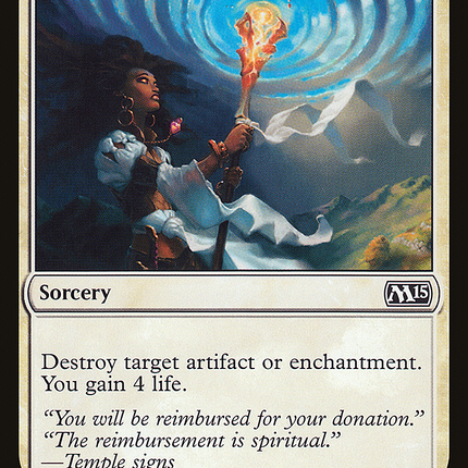 Solemn Offering (M15-033) - Magic 2015 Foil