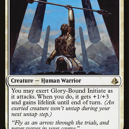 Glory-Bound Initiate (AKH-016) - Amonkhet Foil