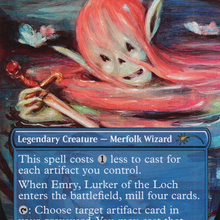 Emry, Lurker of the Loch (SLC-2019) - Secret Lair 30th Anniversary Countdown Kit (Borderless) Foil