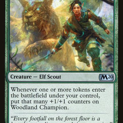 Woodland Champion (M20-205) - Core Set 2020 Foil