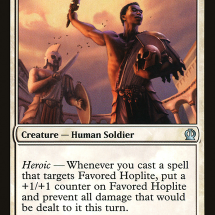 Favored Hoplite (THS-013) - Theros