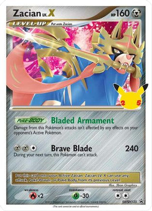 Zacian LV. X SWSH135/307  - Holofoil SWSH Sword & Shield Promo Cards - Promo
