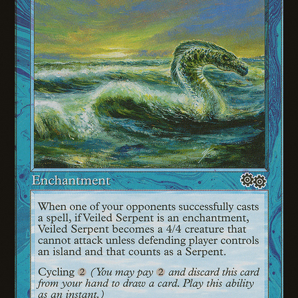 Veiled Serpent (USG-110) - Urza's Saga