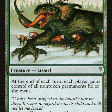 Brooding Saurian (CSP-106) - Coldsnap Foil