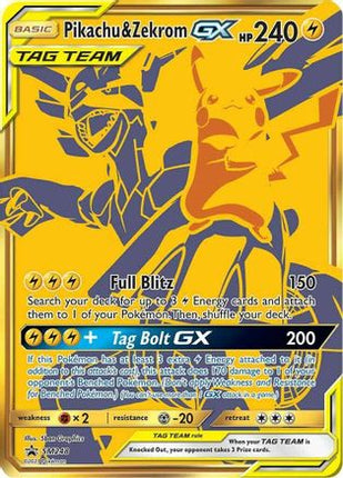 Pikachu & Zekrom GX SM248  - Holofoil SM Promos - Promo