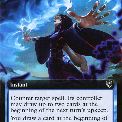 Arcane Denial (CMR-630) - Commander Legends: (Extended Art) Foil