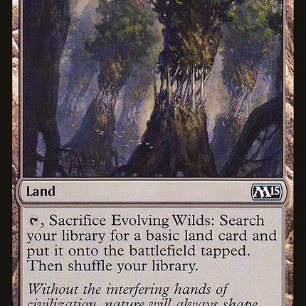 Evolving Wilds (M15-243) - Magic 2015